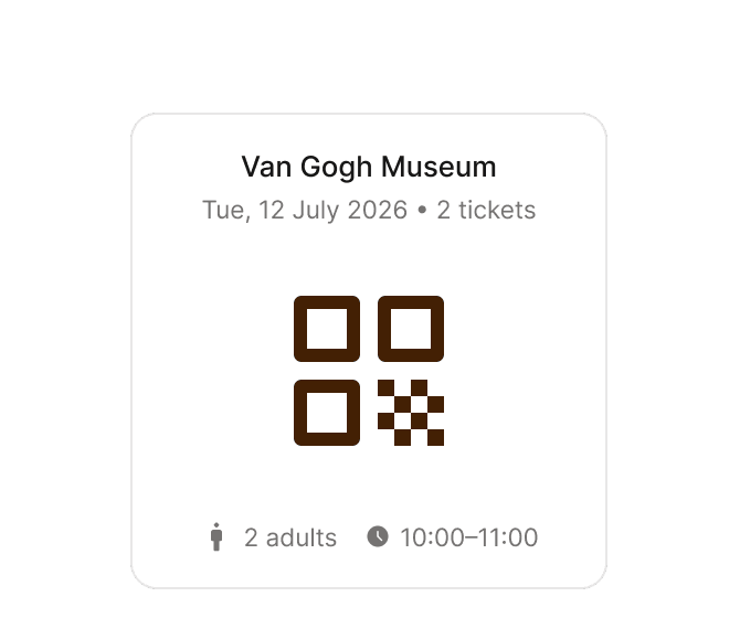 Instant ticket delivery