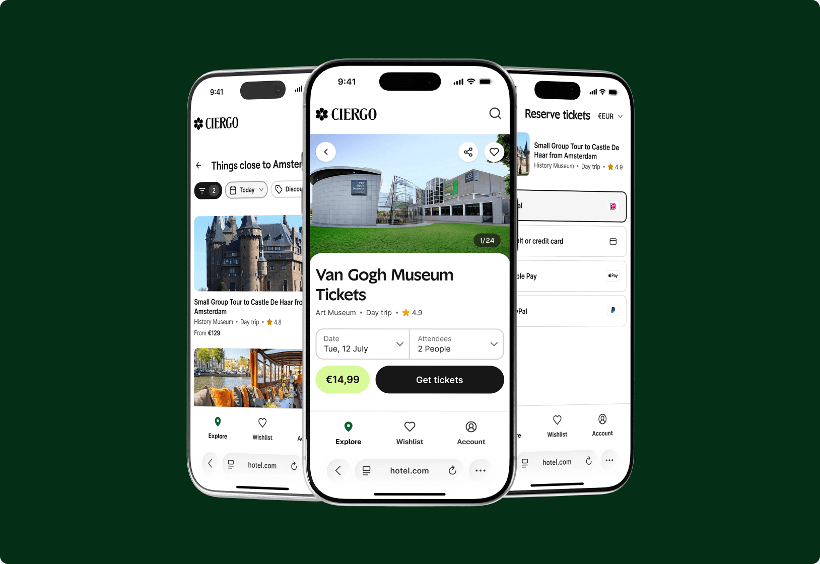 Set up your account and create your very own storefront